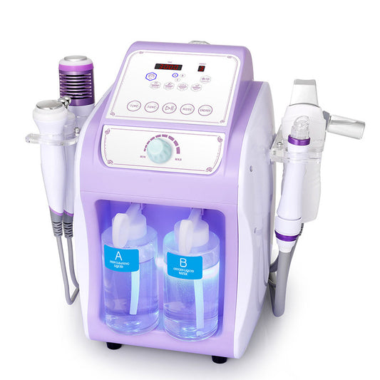 Dispositivo de Belleza Ultrasónico con Burbujas de Hidrógeno y Oxígeno 6 en 1