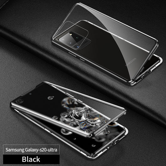 Funda Protectora de Vidrio Doble Cara HD para Teléfono Móvil