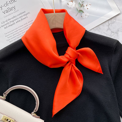 Pañuelo de Seda Elegante Retro para Primavera y Otoño - Image 22
