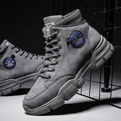 Botas Martin Altas Acolchadas para Hombre con Forro de Felpa - Image 6
