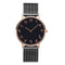Reloj de Cuarzo Premium Unisex con Correa de Acero Inoxidable