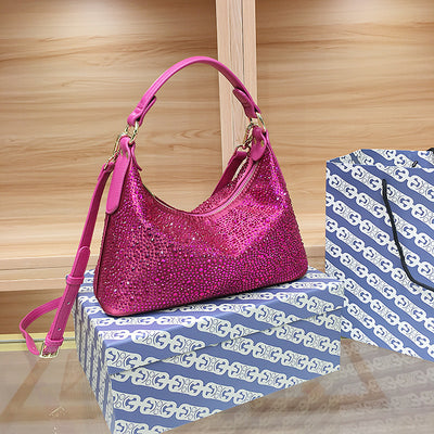 Bolso de Noche Elegante con Strass - Cartera de Gran Capacidad para Mujer - Image 11