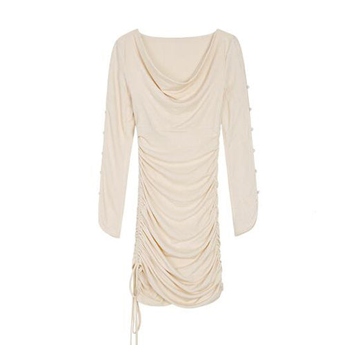Vestido Ajustado con Cordón en la Cintura - Diseño Envolvente Sexi - Image 7