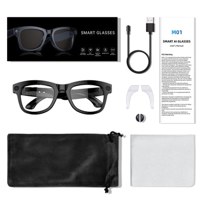 Gafas Inteligentes con Cámara HD y Traducción por IA - Image 6