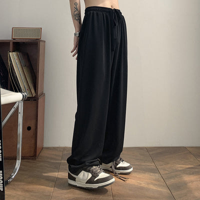 Pantalones Rectos Holgados para Hombre - Estilo Fresco de Verano - Image 3