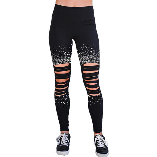 Pantalón Corset Cintura Alta con Detalles de Diamantes - Image 10