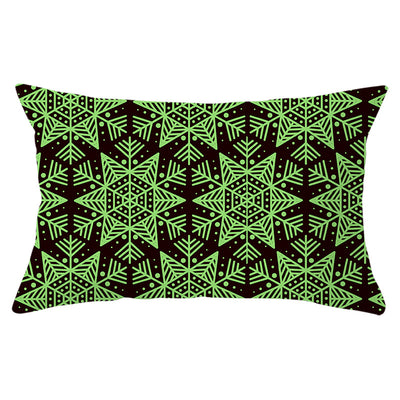 Funda de Almohada Navideña Serie Verde con Estampado Piel de Melocotón - Image 27