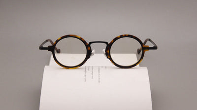Gafas Retro Marco Redondo Metal para Miopía - Image 37