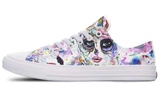 Tenis de Lona Estampado para Parejas - Diseño Moderno Bajo - Image 5