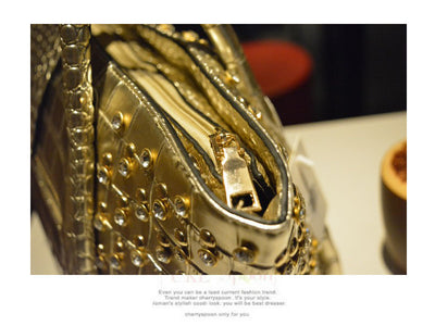 Bolso Bandolera para Dama con Cristales de Diamante - Image 15