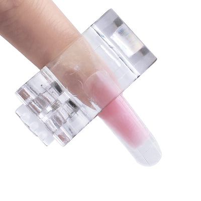 Puntas de Uñas Transparentes con Polígel - Constructor Rápido de Extensiones (5-10 Piezas) - Image 10