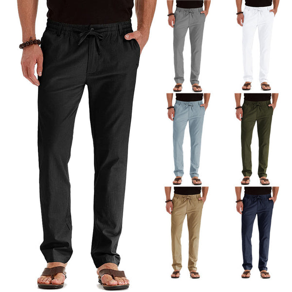 Pantalones Hombre Oversized Elásticos - Confort Moderno para Trabajo y Casual