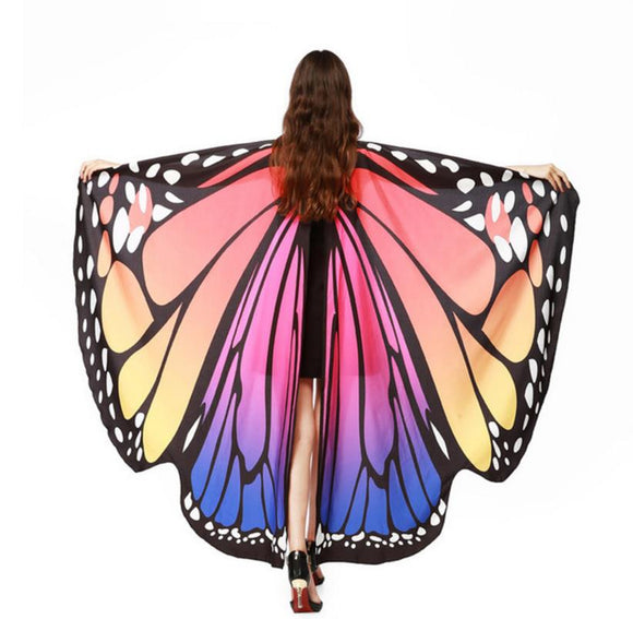 Alas de Mariposa Arcoíris para Danza del Vientre
