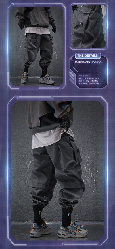 Pantalones Cargo Holgados de Trabajo con Bolsillos Grandes - Image 7