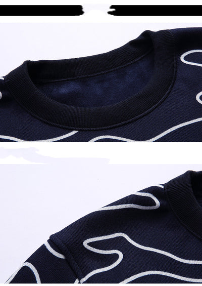 Suéter Cuello Redondo para Hombre Adulto Mayor - Image 10