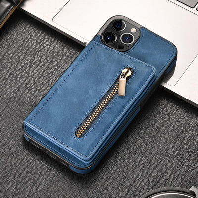 Funda para Teléfono con Bolsillo Lateral, Cierre de Cremallera y Correa de Muñeca - Image 15