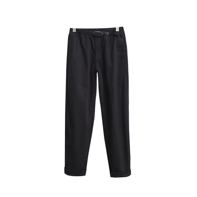 Pantalones Overol de Algodón con Hebilla Retro para Hombre - Image 8