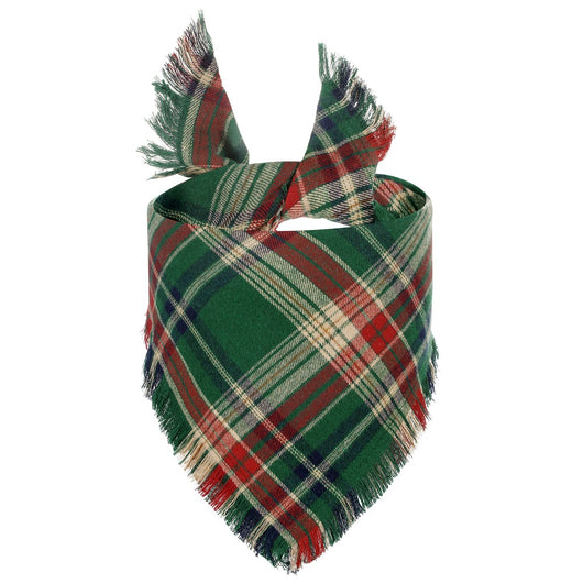 Pañoleta Triangular para Perro con Estilo Borla y Cuadros - Image 18