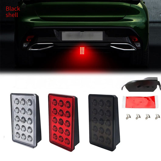 Luz de Freno Trasera Cuadrada con Frecuencia de Reversión para Auto y Moto - Image 6