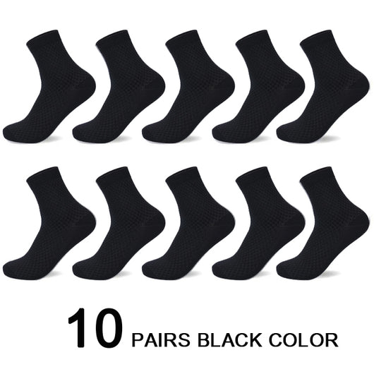 Calcetines Ejecutivos de Fibra de Bambú para Hombre Transpirables - Image 14
