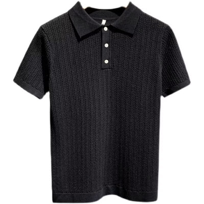 Camiseta Tipo Polo Cuello Solapa - Hombre Verano Versátil - Image 5
