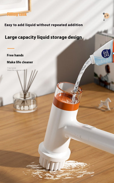 Cepillo Eléctrico Inalámbrico Multifunción con Cabezales Intercambiables - Image 8