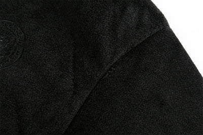 Cardigan Sudadera Retro Americana con Capucha y Cuello de Pelaje - Image 13