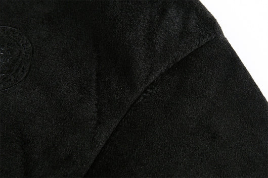 Cardigan Sudadera Retro Americana con Capucha y Cuello de Pelaje - Image 13