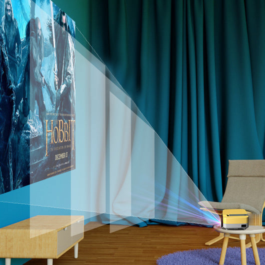 Proyector Inteligente Z6 con WiFi Android - Cine en Casa Inalámbrico - Image 5