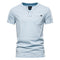 Camiseta Deportiva Slim Fit de Algodón con Bolsillo para Hombre
