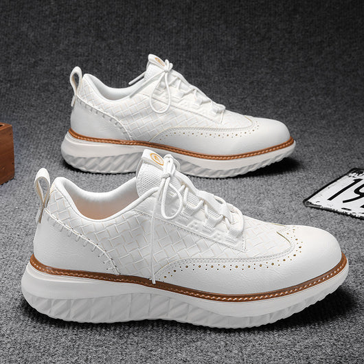 Tenis Deportivos Transpirables con Textura Tejida para Hombre - Image 13