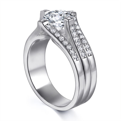 Anillo de Plata Esterlina con Cuatro Puntas - Image 8