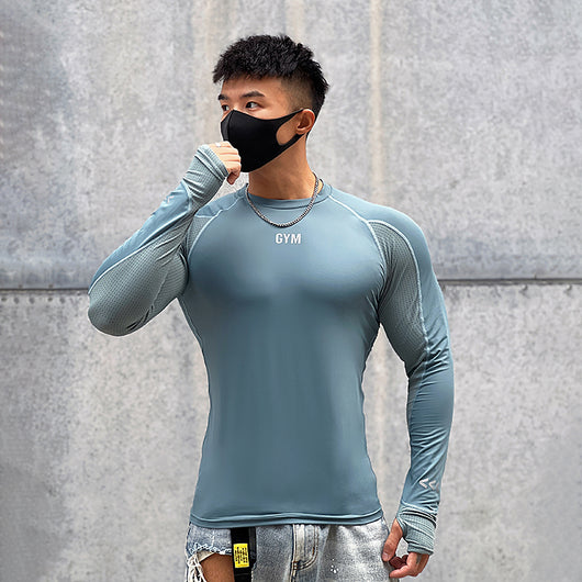 Playera Deportiva Slim Fit para Hombre - Colores Sólidos - Image 10