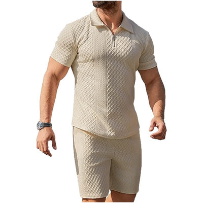 Conjunto Casual de Shorts para Hombre - Estilo Versátil Dos Piezas - Image 2