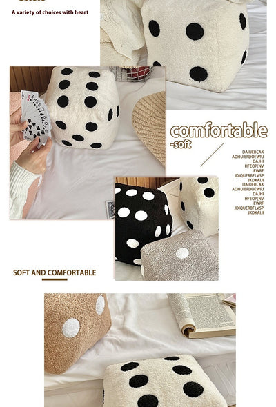 Cojín de Peluche Dado Decorativo para Sofá - Image 18