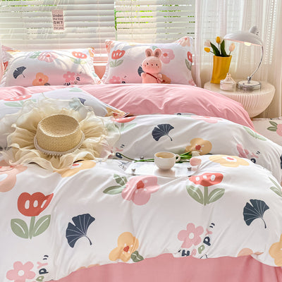 Funda Nórdica de Algodón Lavado para Cama Doble - Image 27