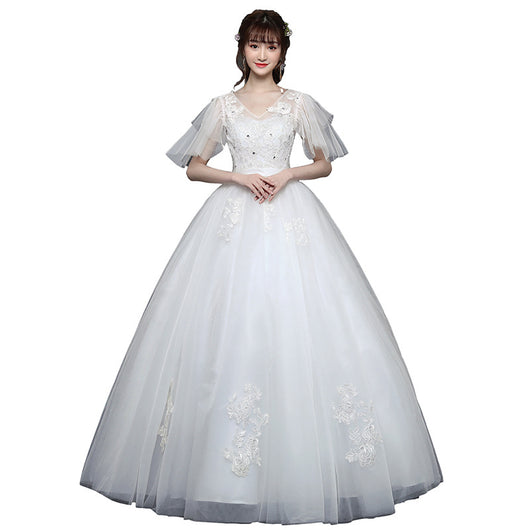 Vestido de Novia Talla Grande con Mangas - Diseño Elegante y Cubriente - Image 2