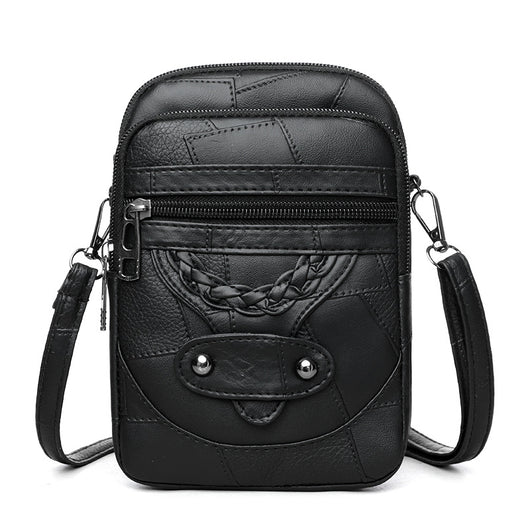 Bolsa para Celular de Cuero Suave Estilo Retro Fashionable - Image 6