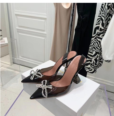 Sandalias Transparentes con Punta Afilada para Mujer - Image 7