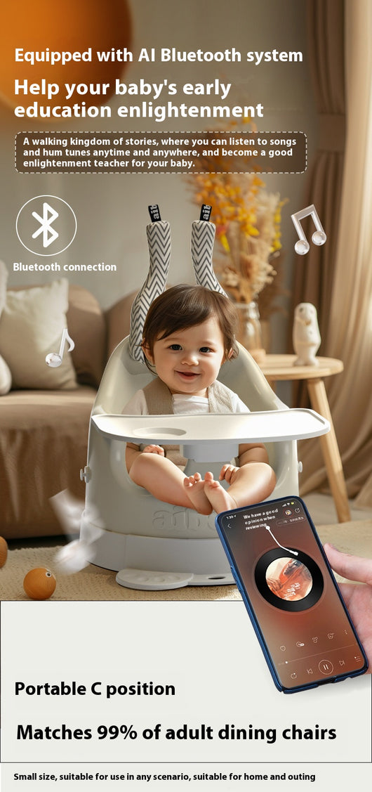 Silla Multiusos para Alimentación del Bebé Home Musicology - Image 37