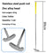 Yellow Embossed Handle 89 cm