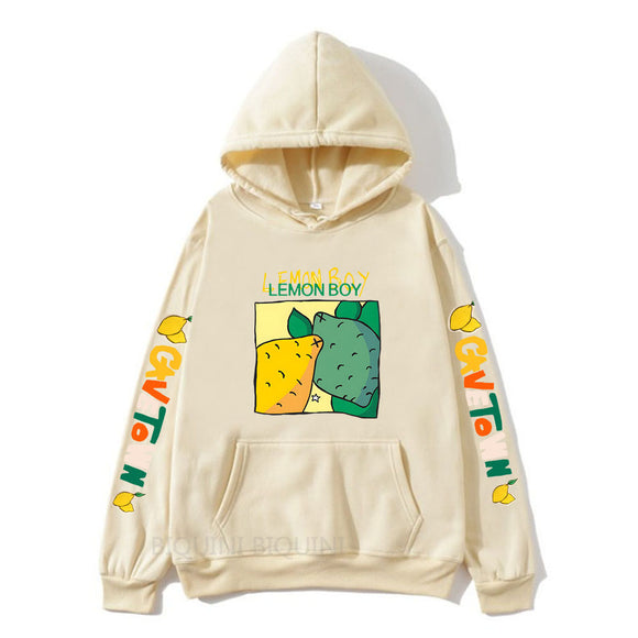 Sudadera Cavetown Lemon Boy Estampado Cartoon para Hombre