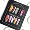 Uñas Postizas 3D con Diseño Floral Tallado Artesanal