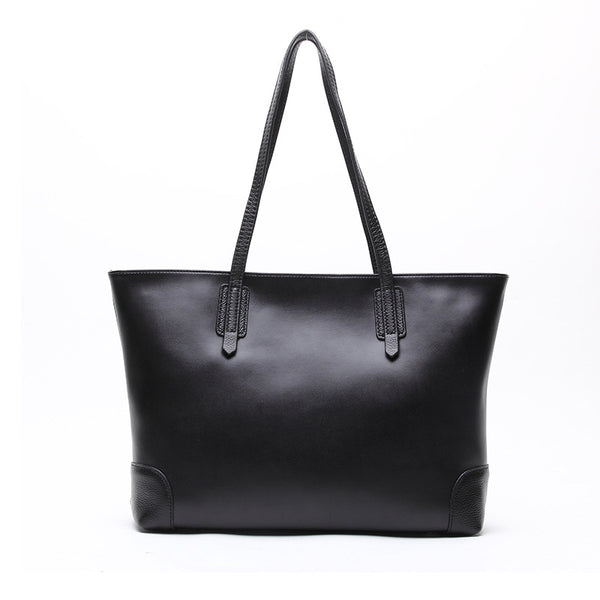 Bolso de Cuero Premium Bicolor - Diseño Europeo Moderno