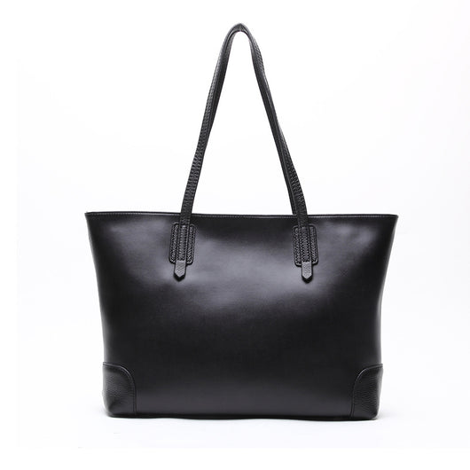 Bolso de Cuero Premium Bicolor - Diseño Europeo Moderno - Image 2
