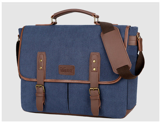 Bolsa Mensajera de Lona para Viajes - Portátil y Resistente - Image 17