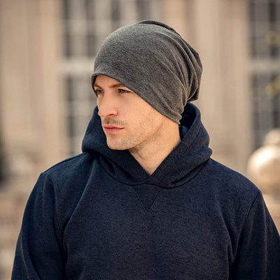 Gorro de Lana Unisex Colores Lisos para Otoño e Invierno - Image 11