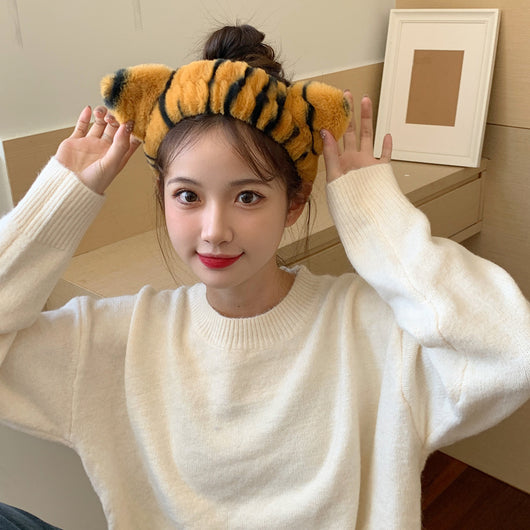 Diadema de Felpa Año Zodiacal Tigre para Mujer - Image 8