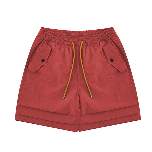 Pantalones Cortos de Trabajo con Bolsillos - Ajuste Holgado para Hombre