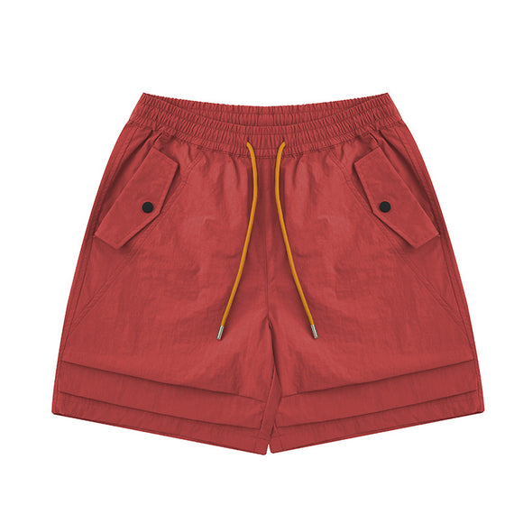 Pantalones Cortos de Trabajo con Bolsillos - Ajuste Holgado para Hombre